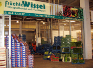 Fruechte Wissel im Grossmarkt