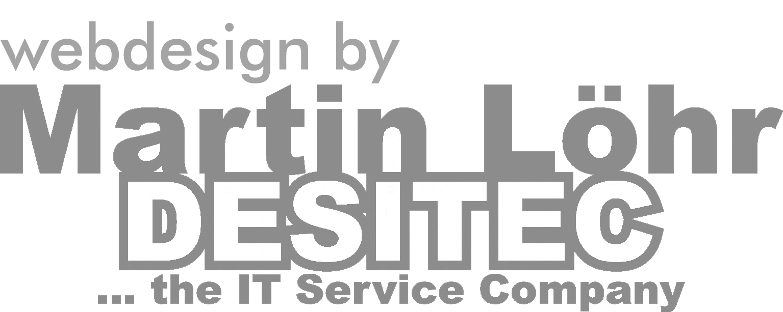 Martin Loehr DESITEC Webdesign